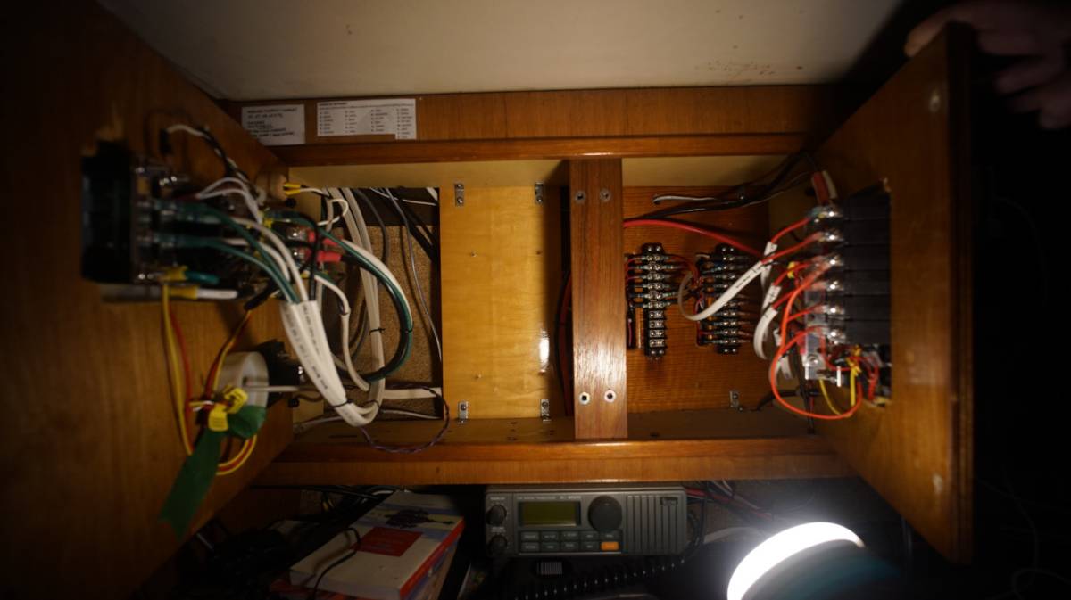 a photo of lean and organized wiring