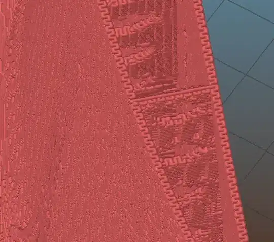 Zigzag filled gap between perimeters