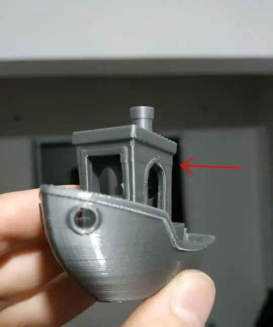 Imperfections in Benchy - front