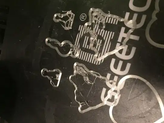 Close up of print Close up of print