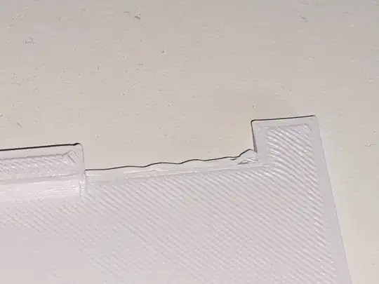 Warped wall close up Warped wall close up