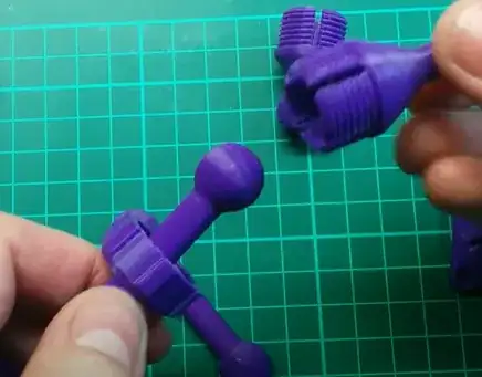 Plastic ball joint example Plastic ball joint example