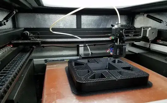 X axis stepper mounted on Y axis X axis stepper mounted on Y axis
