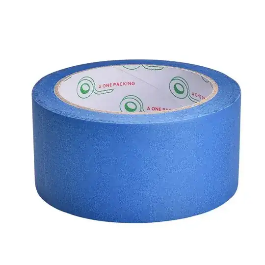 Blue painters tape