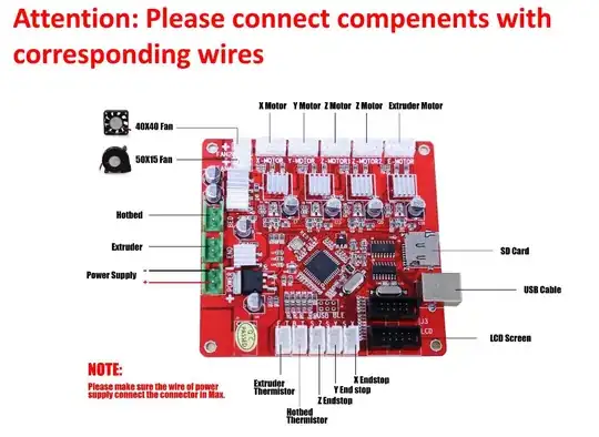 Controller board connections