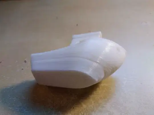 3DBenchy boat with dents