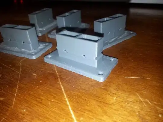 Screenshot of Octoprint's temperature graph showing spikes for the hotend