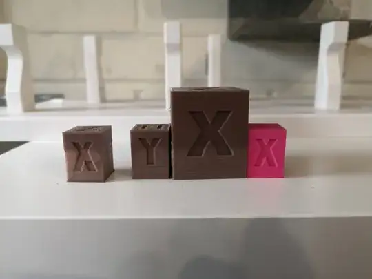 Comparison of multiple calibration cubes Comparison of multiple calibration cubes