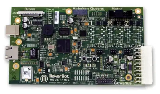 MakerBot 5th Generation motherboard