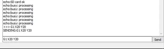 Pronterface Lower Right Command Prompt