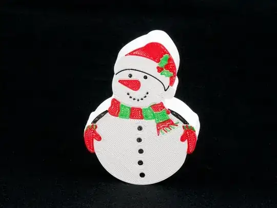 snowman box lid