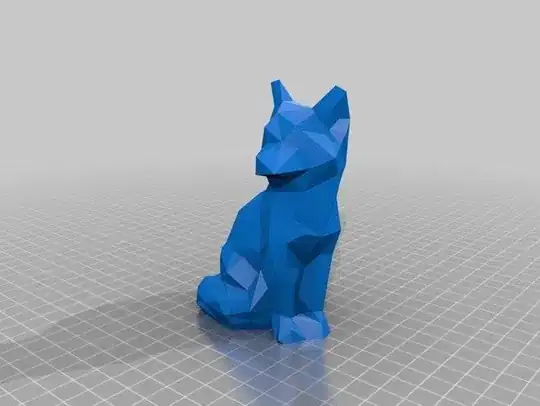 low poly fox