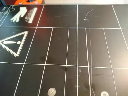 Print of the default V2Calibration.gcode file on my Prusa i3 MK2