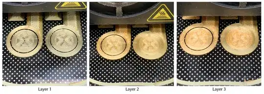 First three layers with e-steps at 93