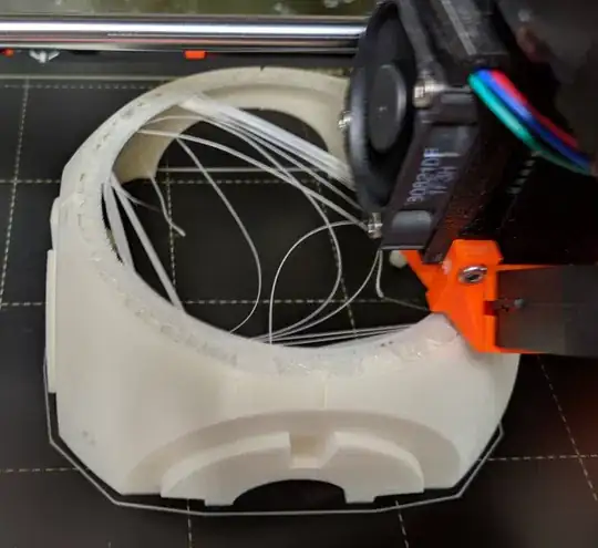 Calibration cubes (before and after increasing flow and temp) Calibration cubes (before and after increasing flow and temp)