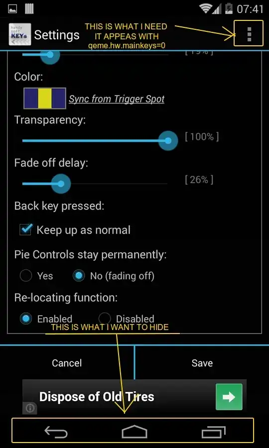 soft menu and virtual keys IMG:
