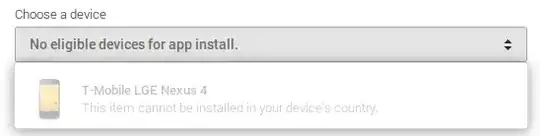 Warning after clicking on Install