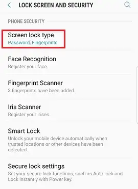 settings screenshot 2