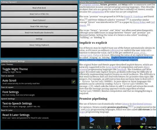 Talking Clipboard screenshots