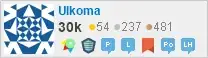 profile for Ulkoma on Stack Exchange, a network of free, community-driven Q&A sites
