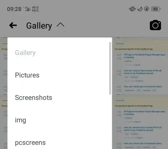 selecting what folder when posting