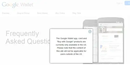 Screenshot of Google FAQ