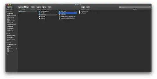 Contents of the installer