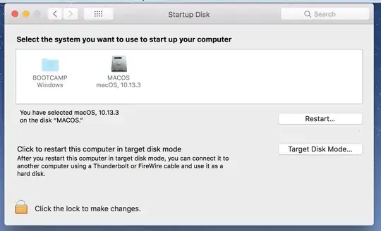 Bootcamp is a folder.
