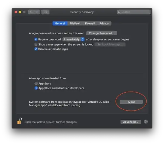 Karabiner Elements kernel extension request