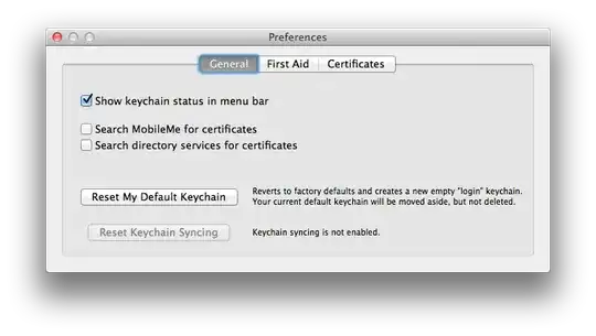 Check "Show keychain status in the menu bar"