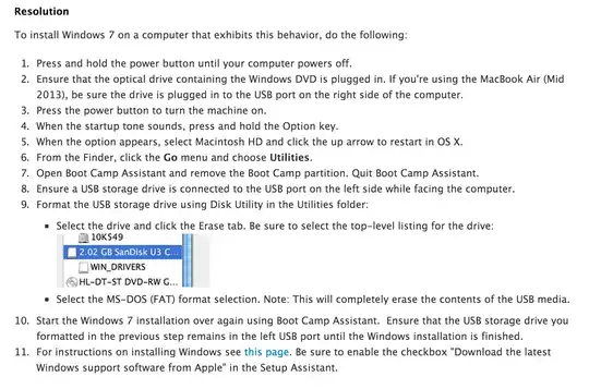steps as visible in TS4599