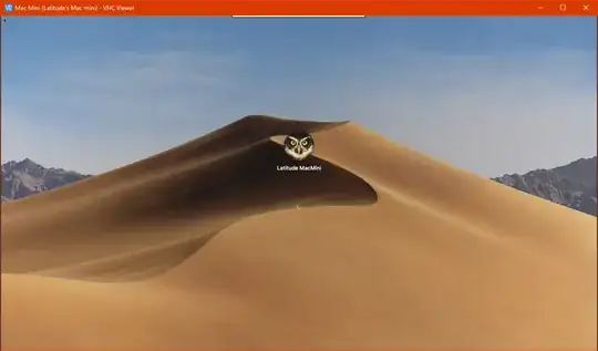 remote access screen is stuck with this loading spinner