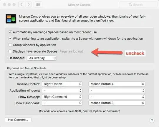 Mission Control Prefs chnage