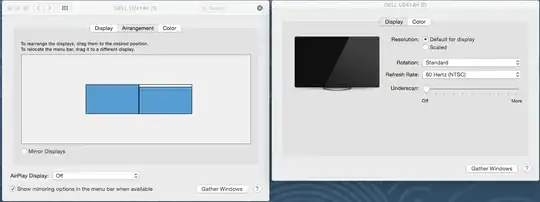 screenshot showing two arranged dell u2414h
