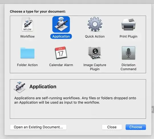 Create an Application via Automator