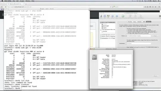 Disk utility screenshot