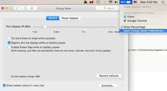 Energy saver changes