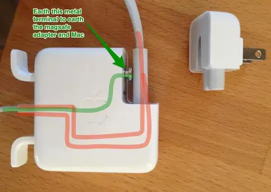 alternative solution to using the Apple duck head with the MagSafe adapter