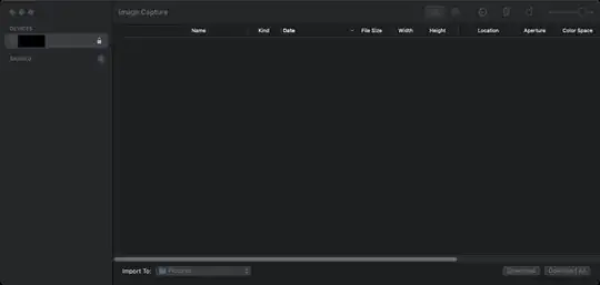 Image Capture doesn't get focus