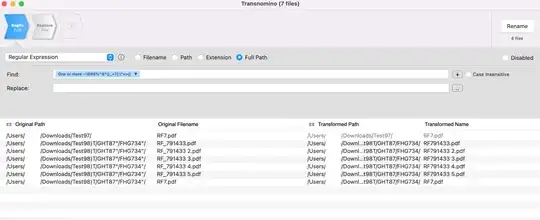 Transnomino rename summary