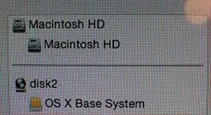 Disk Utility - No hidden partitions