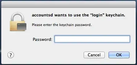 keychain dialog