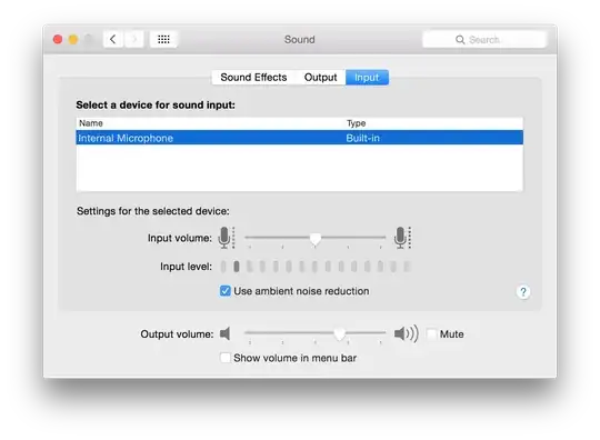 Sound Preference Pane