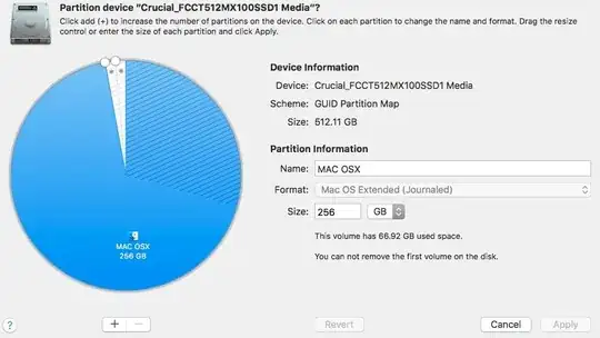 and both drives show somthing like this