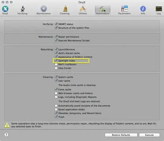 OnyX Verifying, Maintenance, Rebuilding and Cleaning Automation