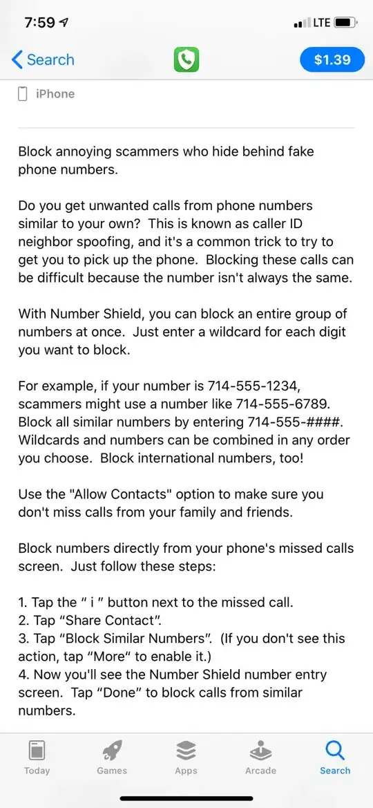 Screenshot 2 from Apple App Store