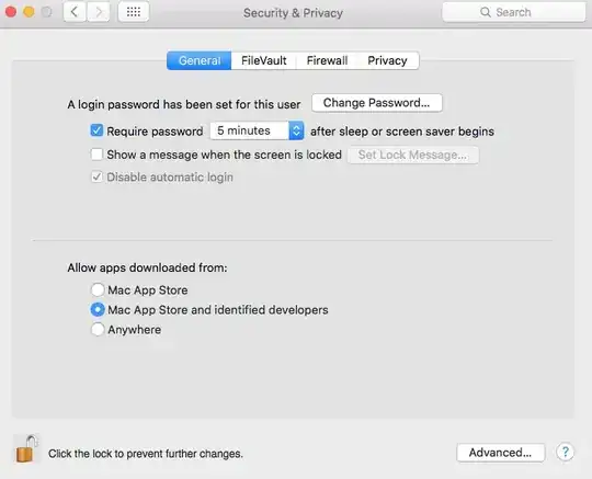 Security & Privacy Settings
