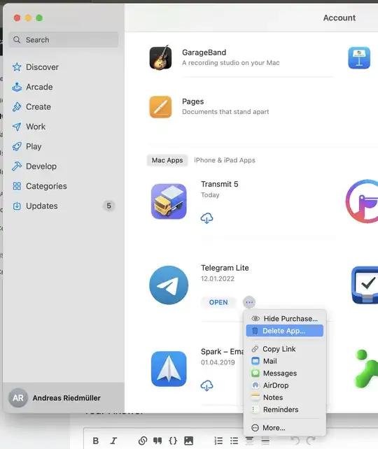 How to uninstall AppStore App