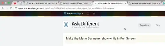 Illustration - moving mouse to top of screen in fullscreen apps makes menu bar appear