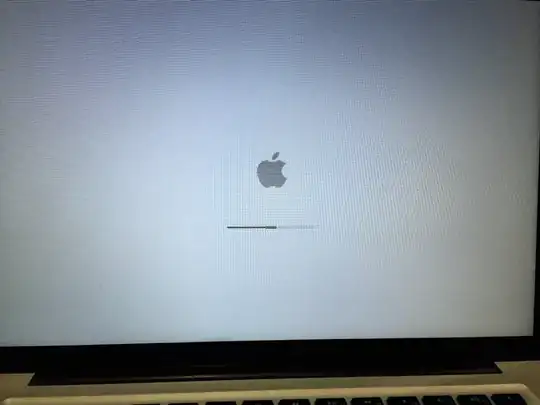 MBP - Fuzzy screen - Freeze